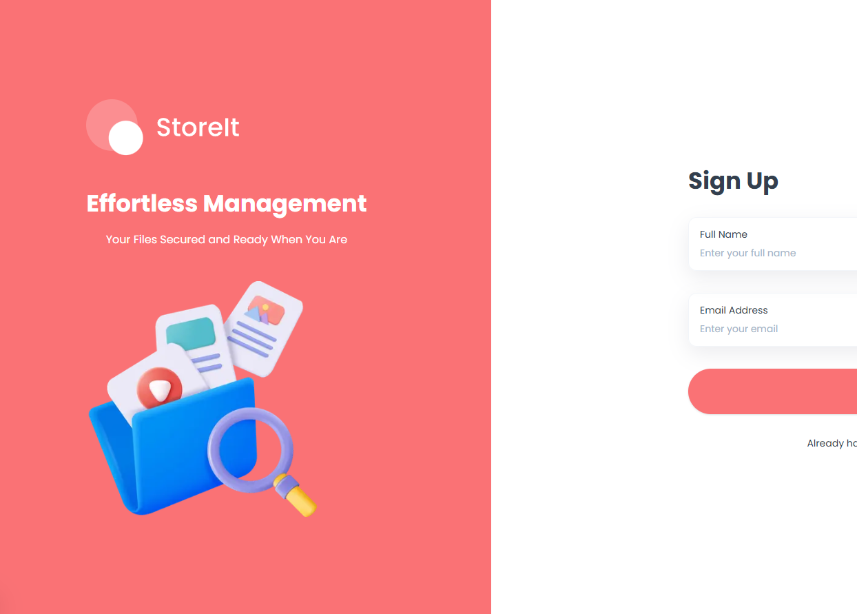 StoreIt: Your Personal Cloud
